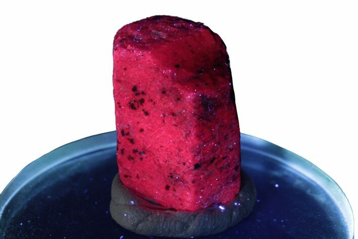 Highly Fluorescent Ruby Crystal - India #252718